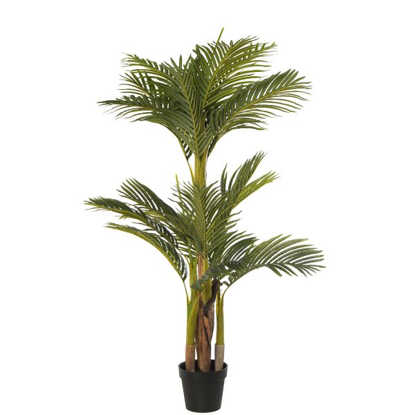 26549 - Planta Artificial Palmera 150cm 150cm Altura, Macetaø17x15cm