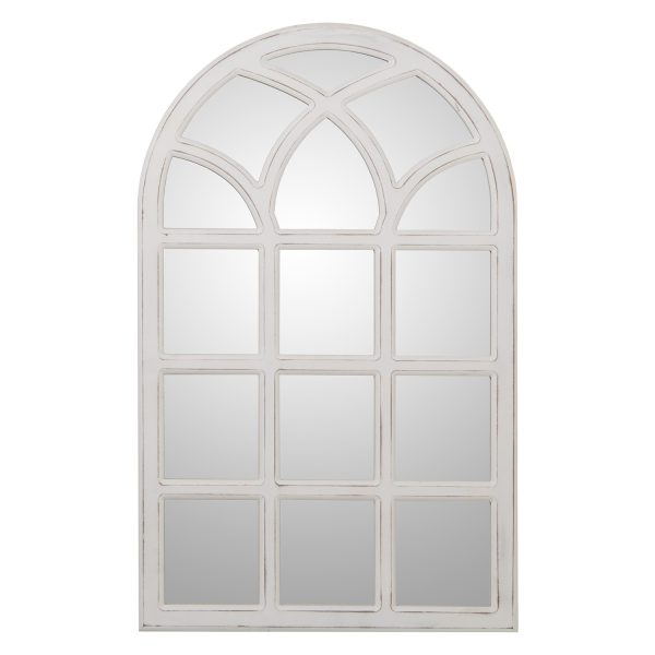 espejo ventana blanco